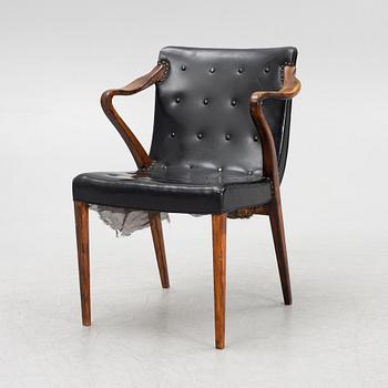 Axel Larsson, karmstol, modell "1208", Svenska Möbelfabrikerna Bodafors, 1930/40-tal.