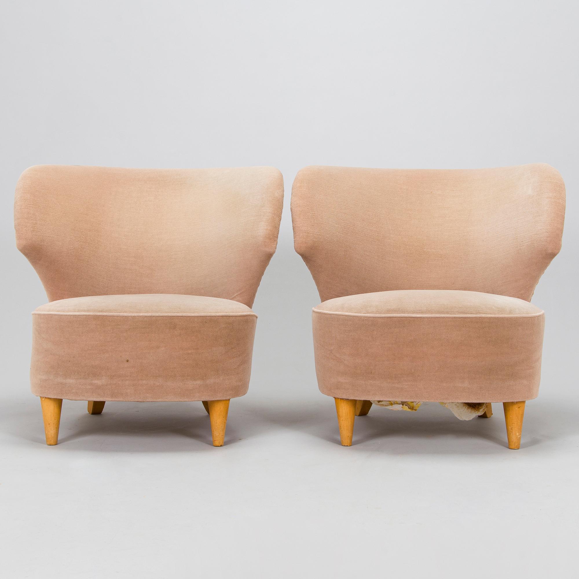 Nojatuolipari, 1900-luvun puoliväli.