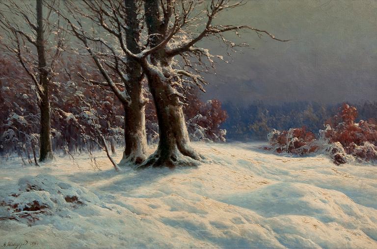 Andrei Nikolaevitch Schilder, WINTER LANDSCAPE.