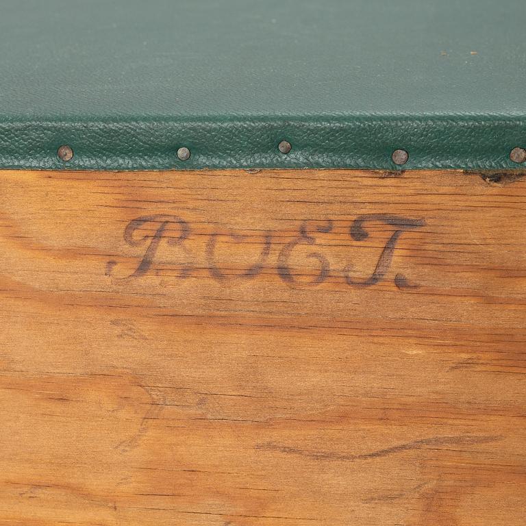 Otto Schulz, a casket, Boet, Gothenburg, first half of the 20th century.