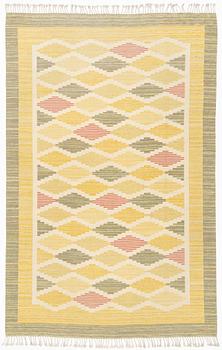 A carpet, flat weave, ca 380 x 247 cm.