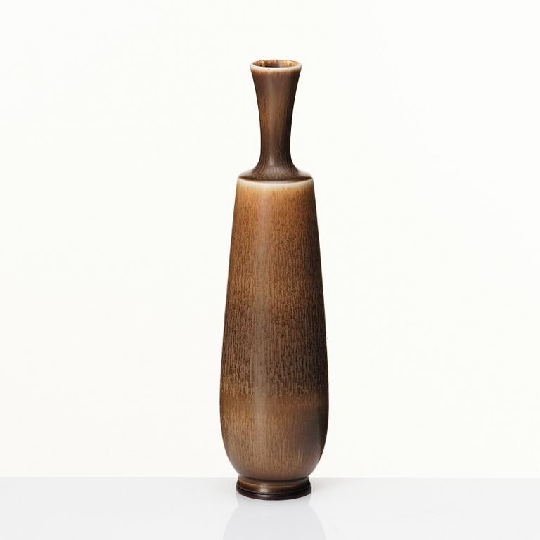 Berndt Friberg, a stoneware vase, Gustavsberg studio, Sweden 1961.