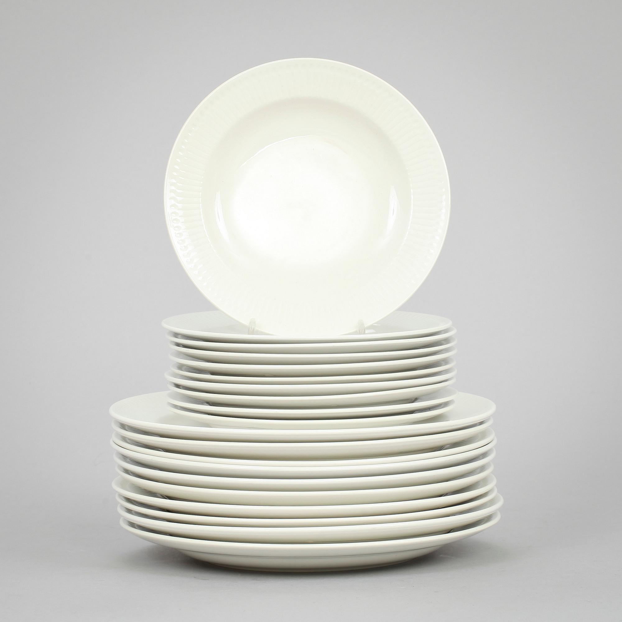 SERVISDELAR, ca 80 delar, porslin. Rörstrand, 1900-talets mitt.