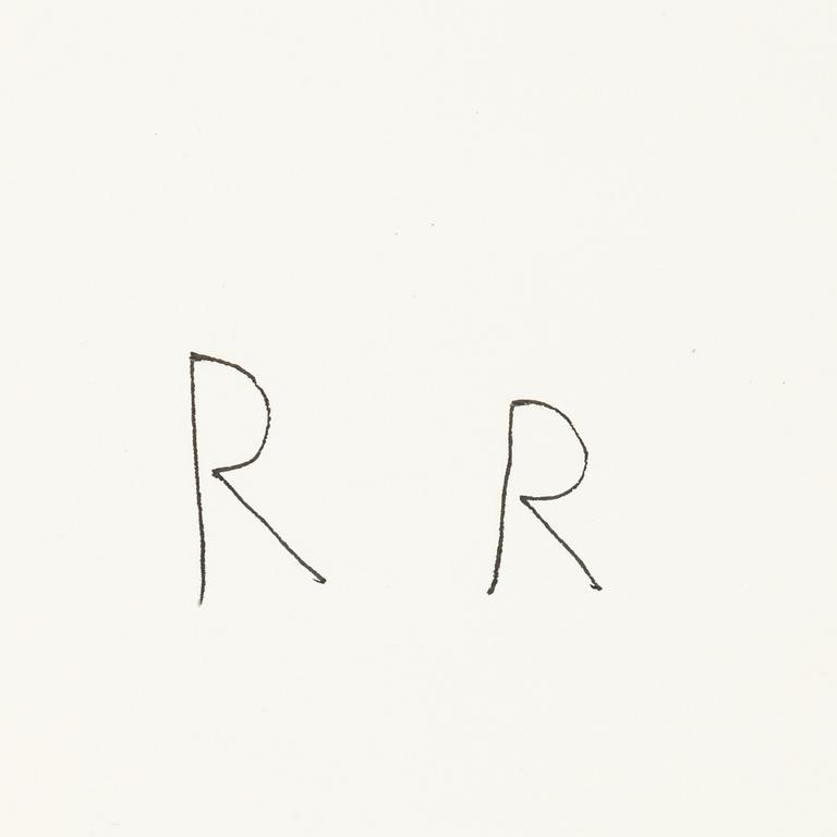 Roger Risberg, tuschteckning, signerad. Utförd 2008.