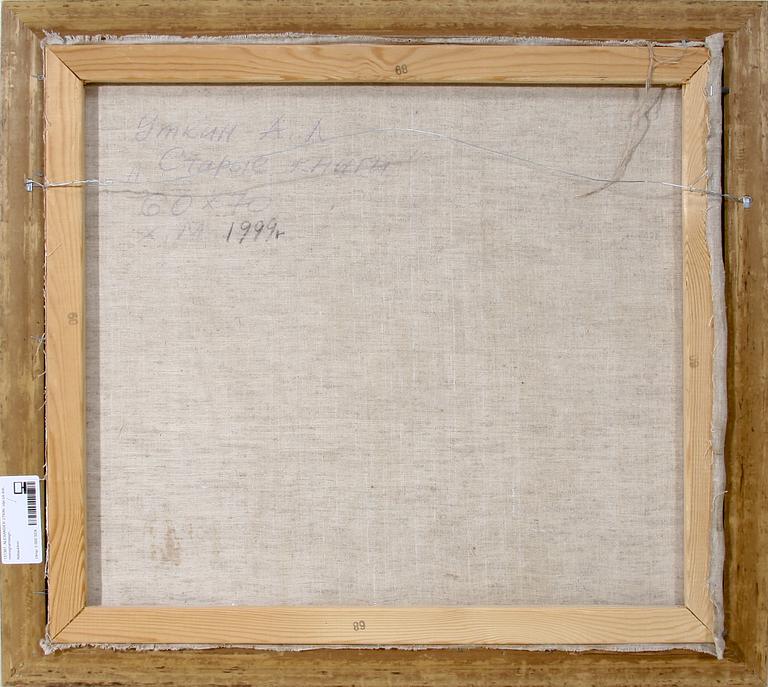 ALEXANDER UTKIN, olja på duk, monogramsign.