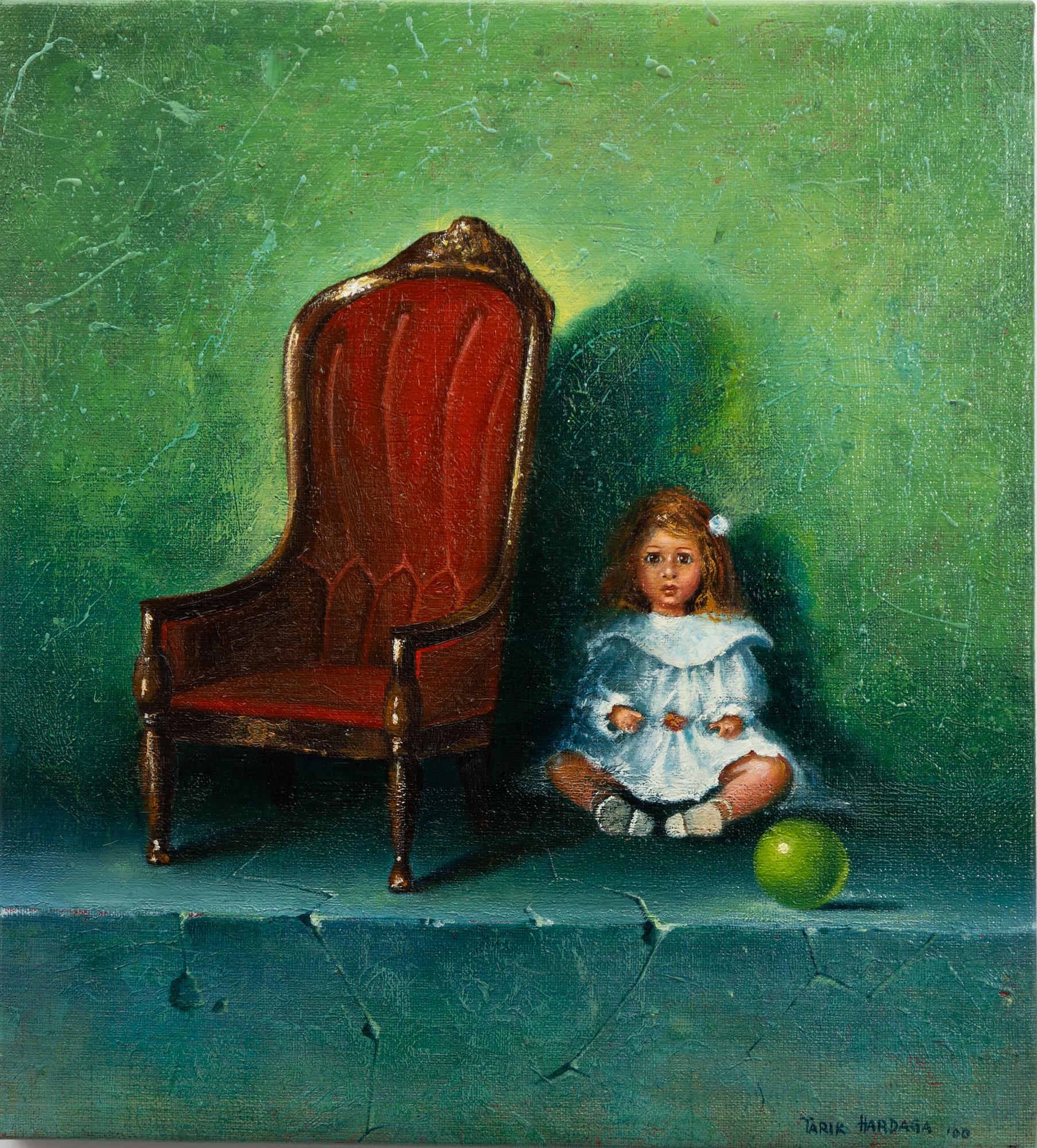 Tarik Hardaga, Girl by an armchair.