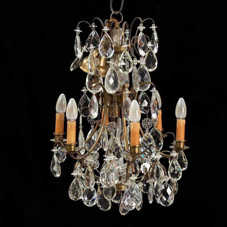A mid 20th century baroque style ceiling light.