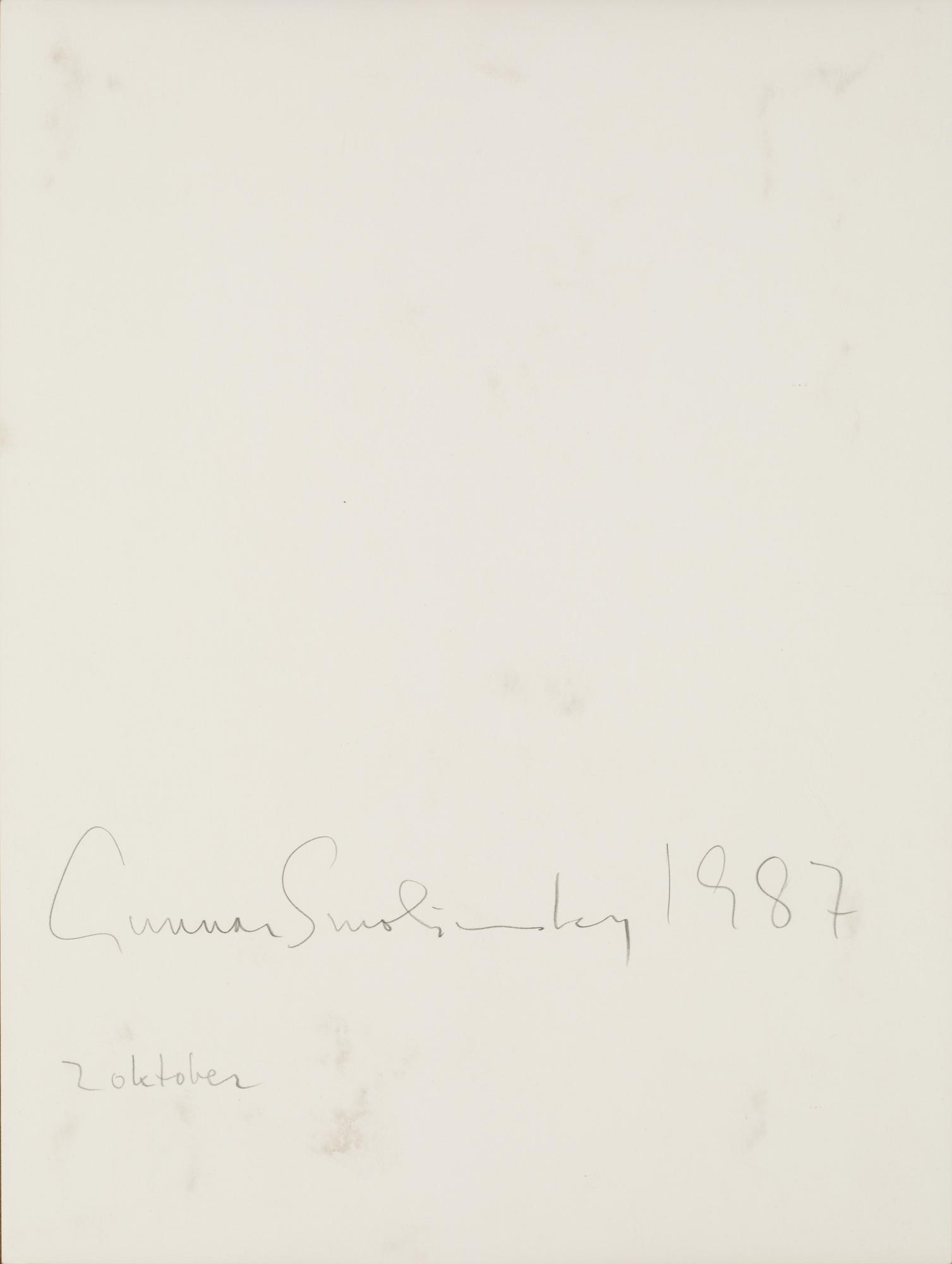 Gunnar Smoliansky, Untitled.