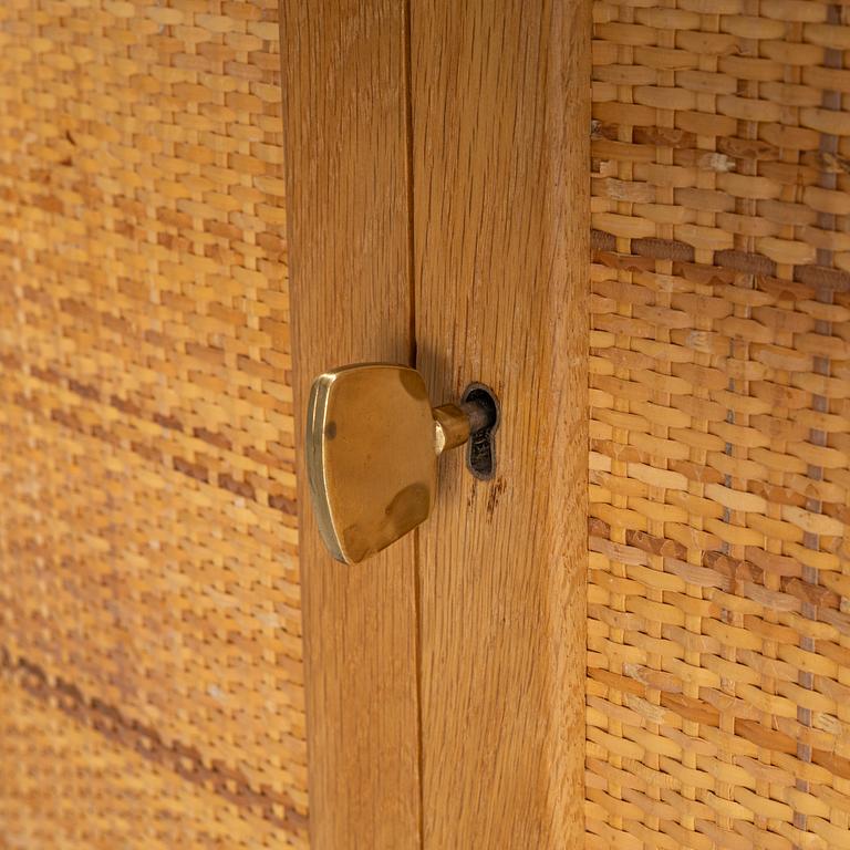 Alf Svensson, an oak sideboard with bookcase, Bjösta, 1960's.