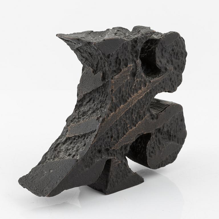 Carl-Fredrik Reuterswärd, skulptur, brons, signerad 50/99.