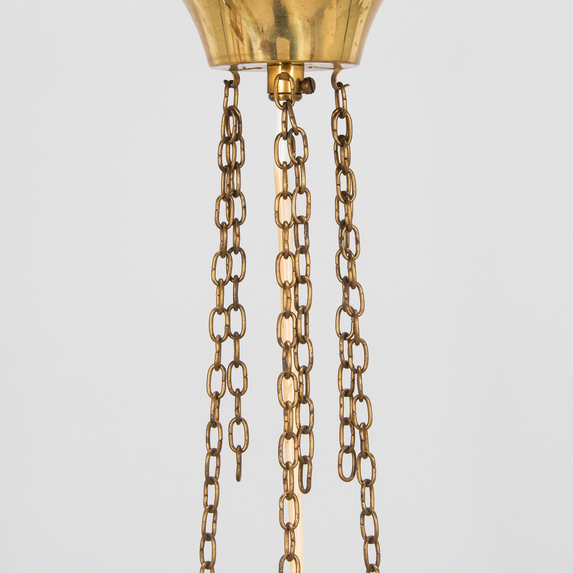Kai Finnmark, a 1970's pendant light for Lynx.