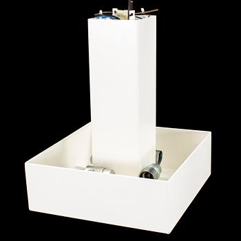 An Ettore Sottsass 'Platone' ceiling lamp, Artemide, Italy 1980's.