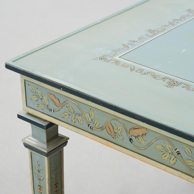 Carl Malmsten, a grand Swedish Grace dining table, cabinetmaker Albin Johansson, Stockholm, for Villa Kvikkjokk, 1927.