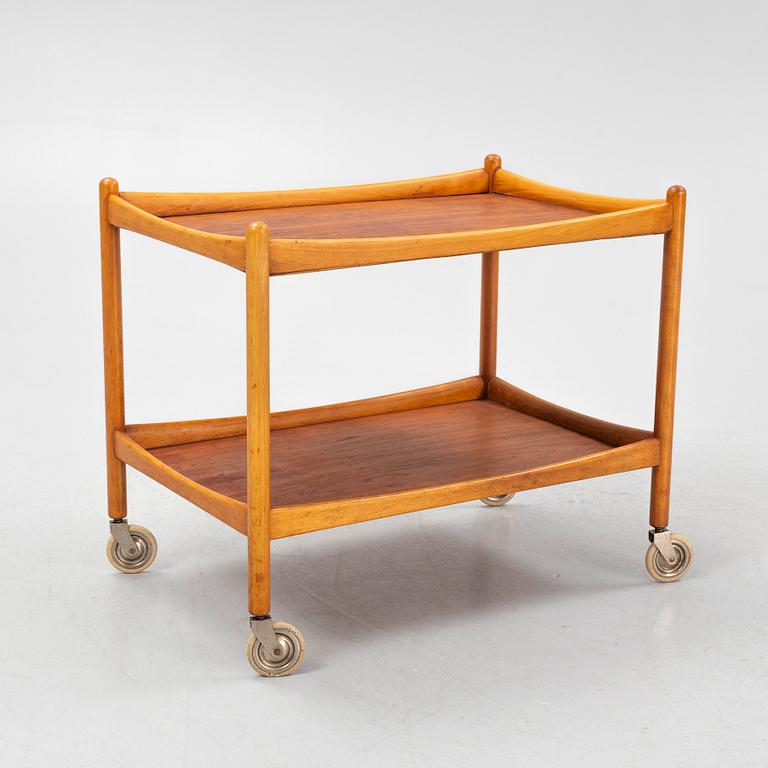 A serving trolley, 1960's.