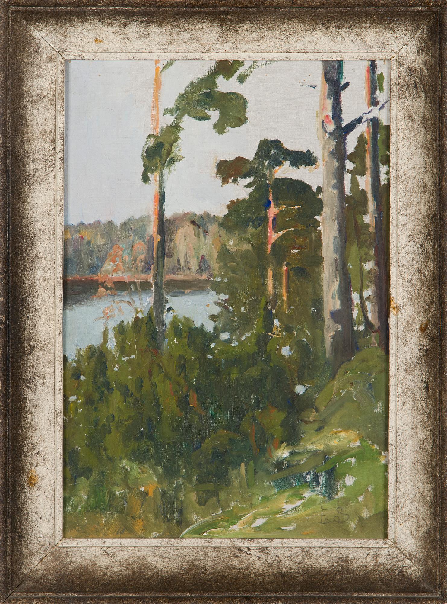 Eliel Saarinen, View from Hvitträsk.