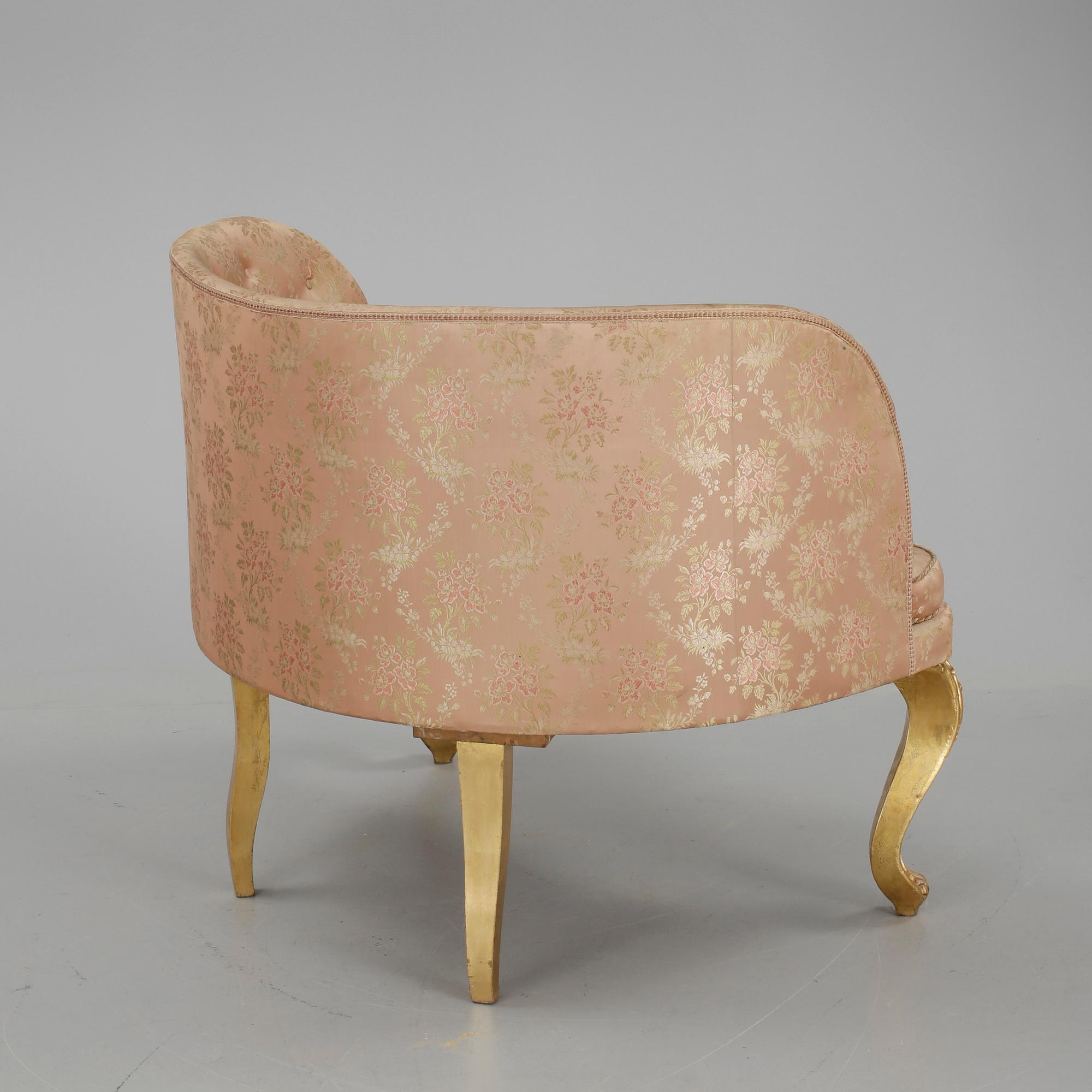 KUNGLIG SOFFA, nyrokoko, 1800-talets andra hälft.