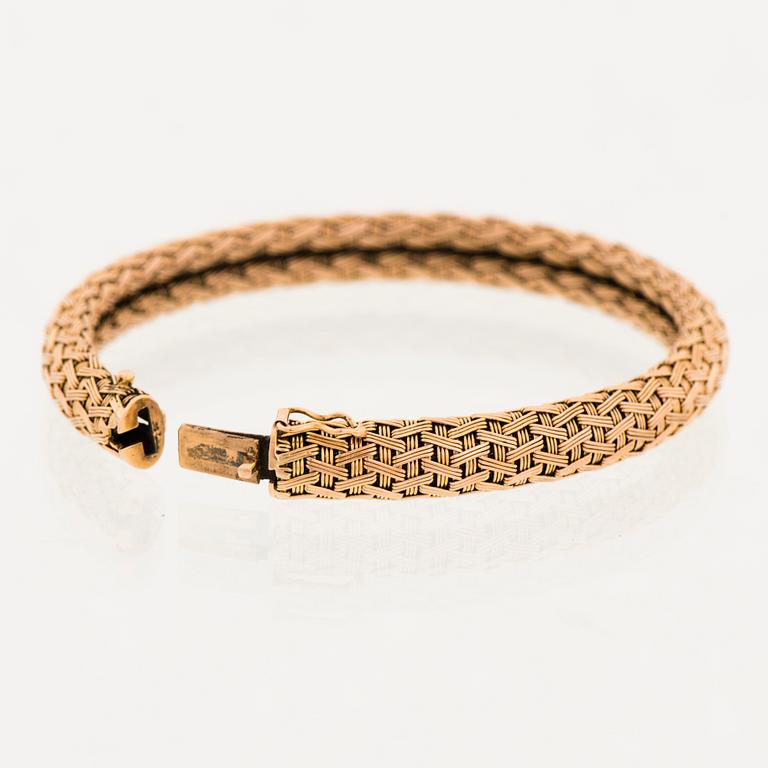 ARMBAND, 18K guld.