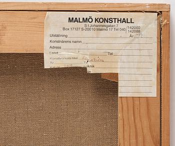 CO HULTÉN, oil on canvas, signed and dated 1962 on verso.