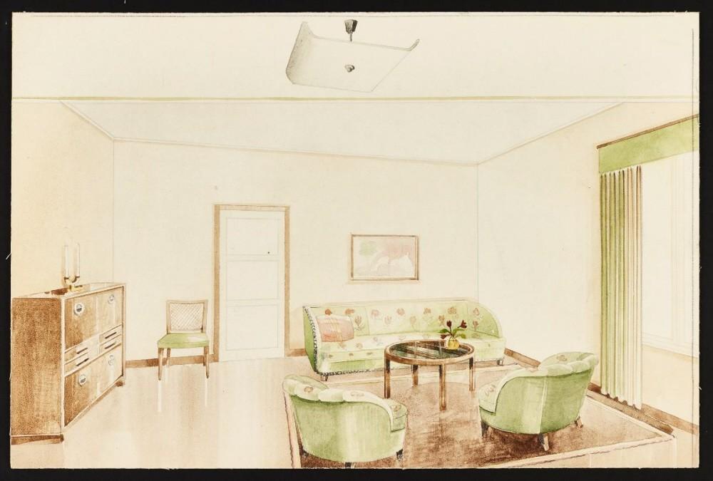 Otto Schulz, skåp, Boet, Göteborg, 1930-tal.