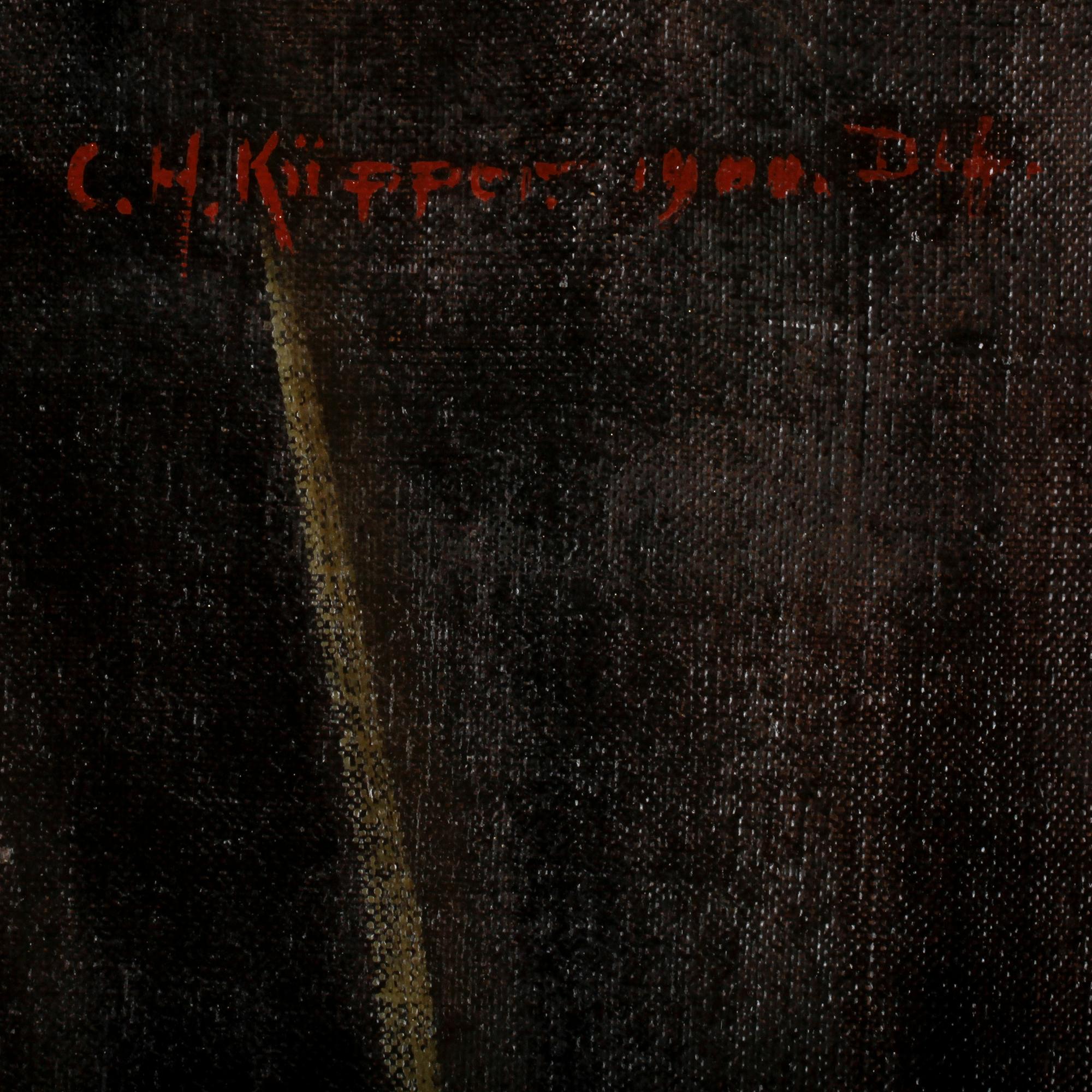 CARL HEINRICH KÜPPER, olja på duk. Sign o dat 1900.