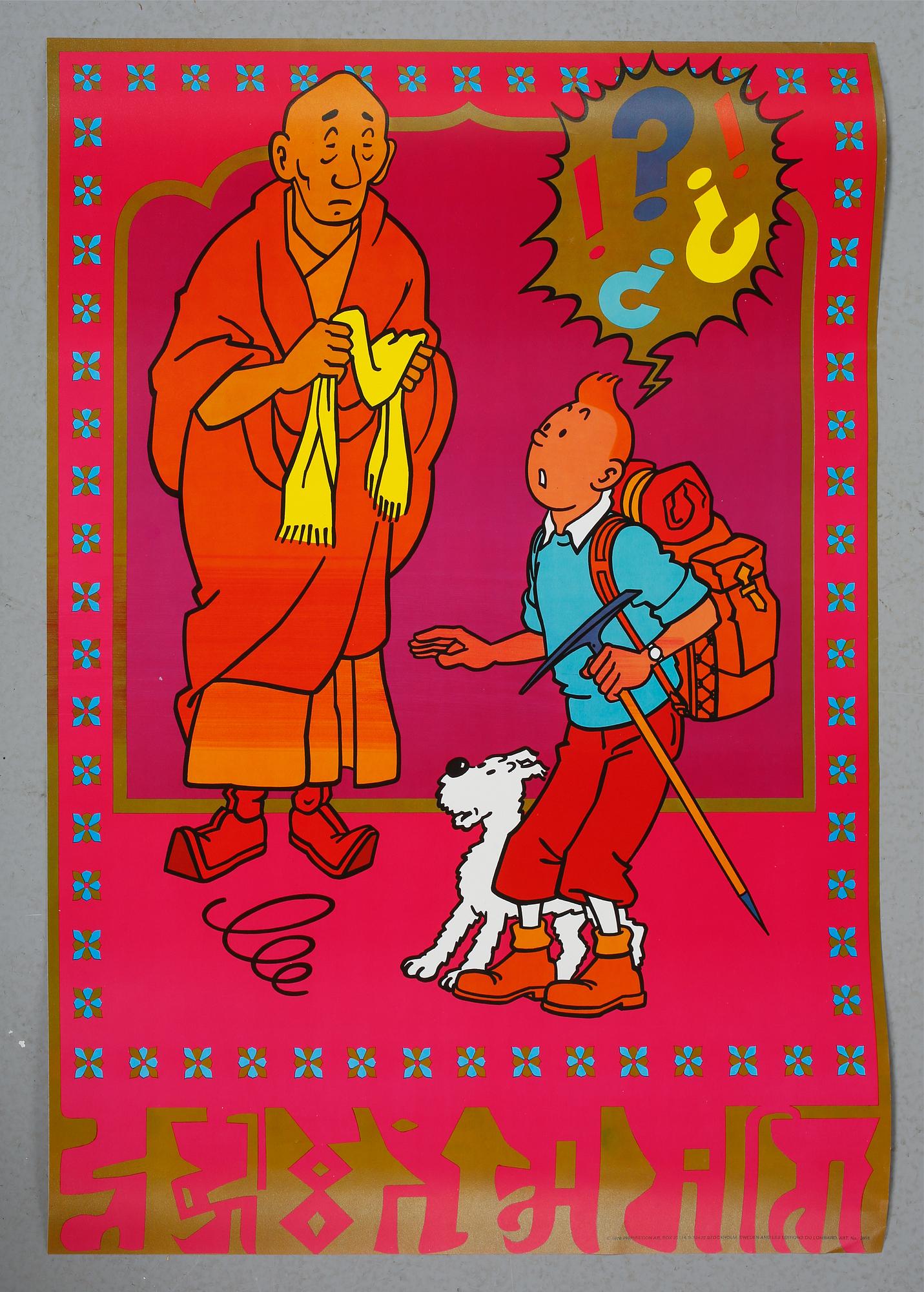 AFFISCHER, 3 st, utgivna 1970 av Inspiration AB.