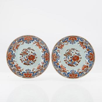 Fat ett par Kina 1700-tal porslin.