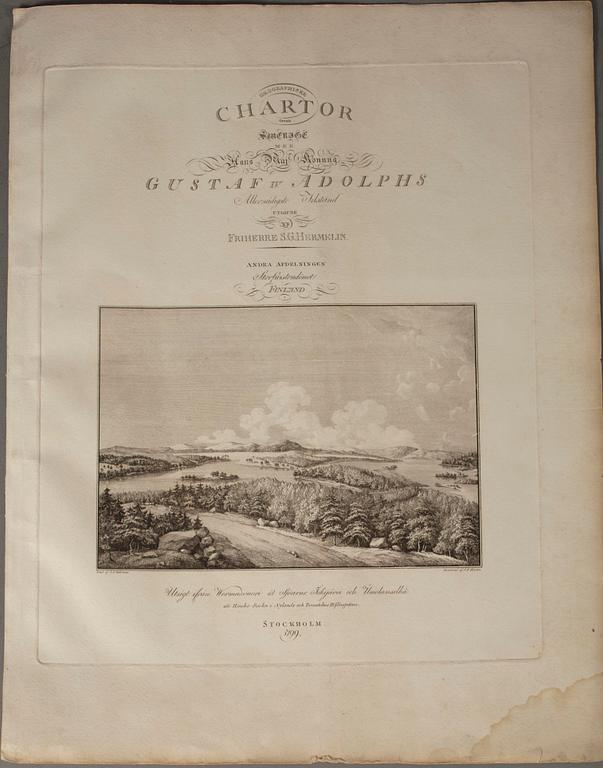 GRAVYR, J.F. Martin, Stockholm, 1799.