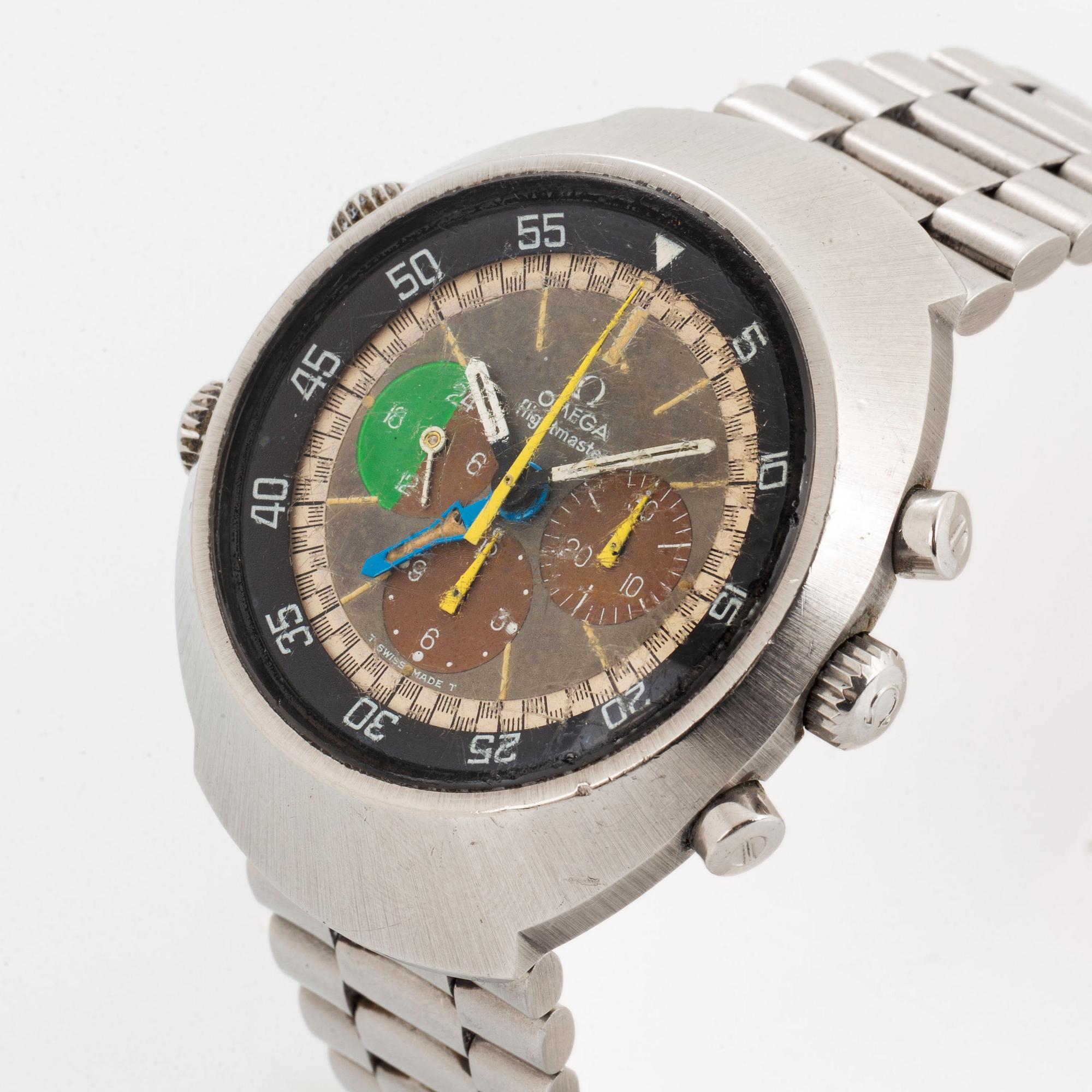 Omega, Flightmaster, chronograph, "Tropical Dial".