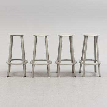 LEON RANSMEIER, revolver stool grey, fyra stycken. För HAY, 2000-tal.