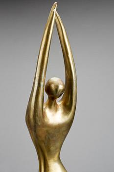 JAN NALIWAJKO, skulptur, brons, signerad och daterad 1984.