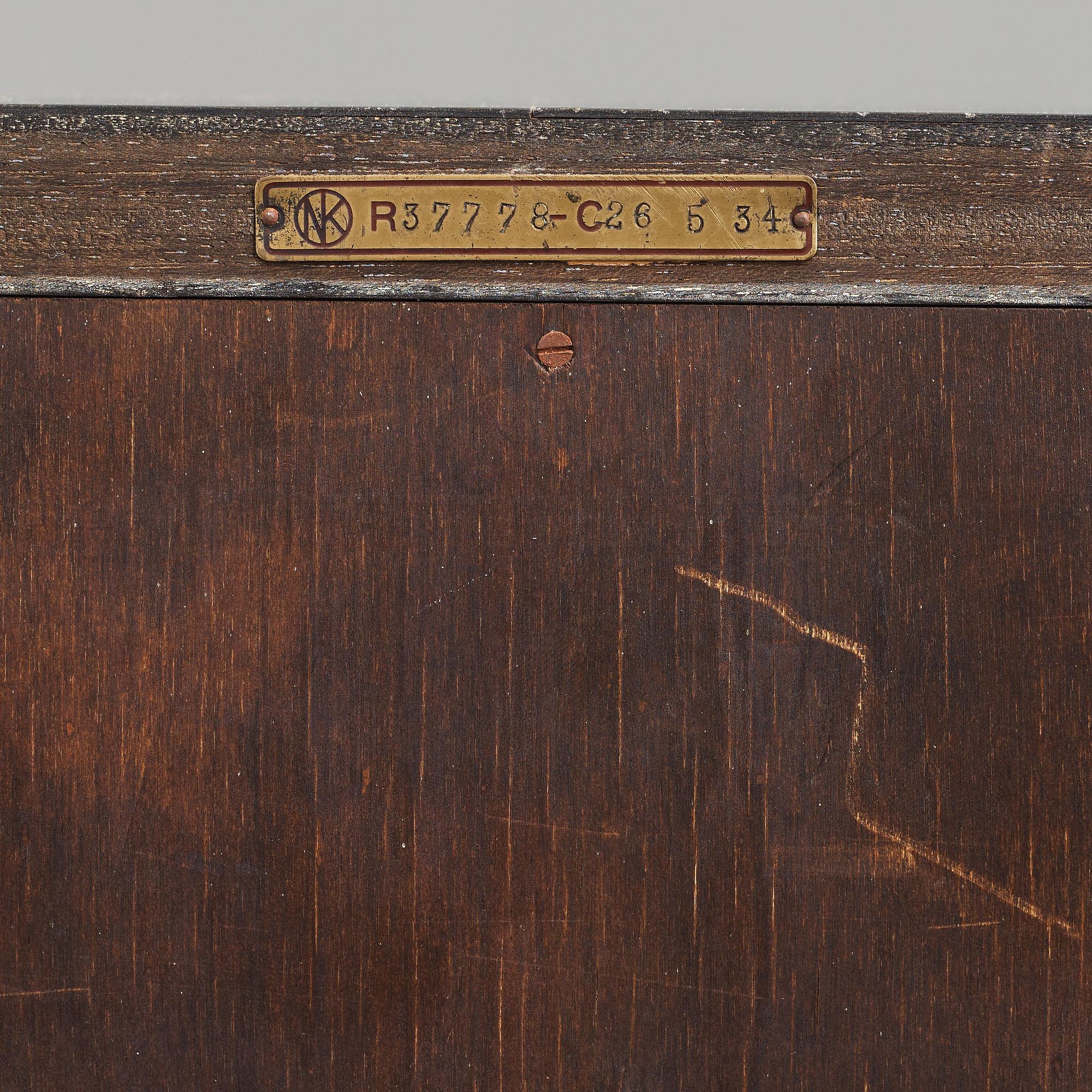 Axel Einar Hjorth, AXEL EINAR HJORTH, a "Corall" cabinet for Nordiska Kompaniet, Sweden 1934.