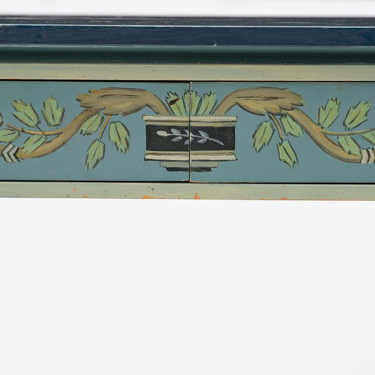 Carl Malmsten, a Swedish Grace console table, cabinetmaker Albin Johansson, Stockholm, for Villa Kvikkjokk, 1927.