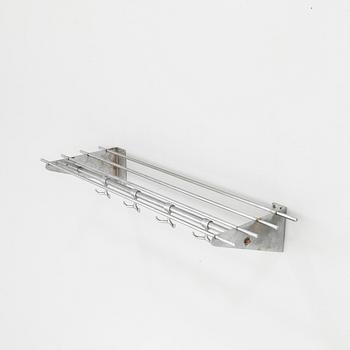 Mogens Mogensen, Hat rack, chrome-plated metal, second half of the 20th century for Albin Karlsson's Metal Factory, Eskilstuna.
