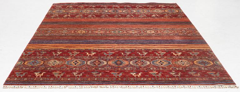 Rug, Afghanistan/Pakistan, approx. 293 x 209 cm.