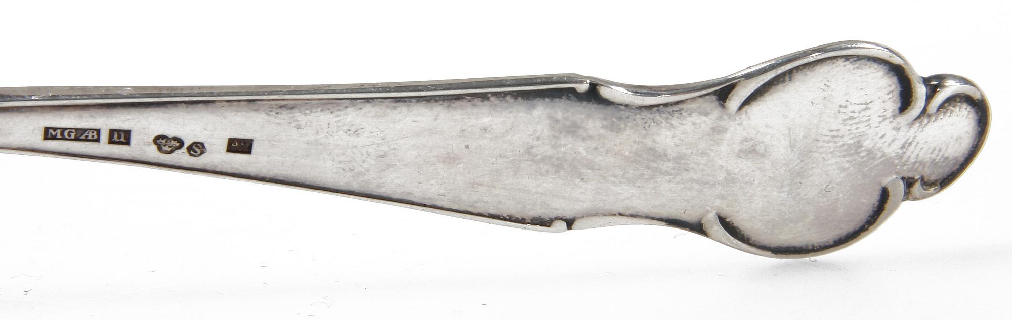 PARTI SILVER, ca 40 delar, 1900-tal. Vikt 745 gr.