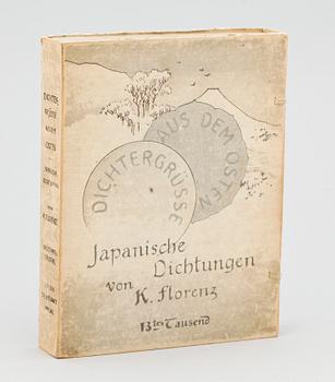 BOK, "Dichtergrüsse auf dem Osten, Japanische Dichtungen" av Karl Florenz, Leipzig 1912.