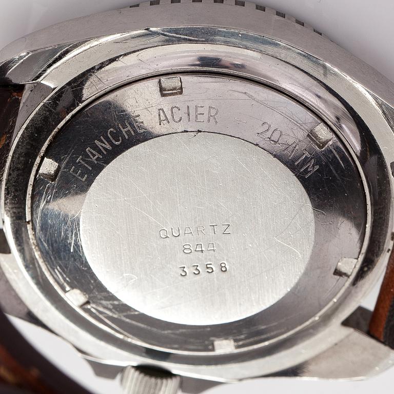 HEUER, Monnin 844, 200 m, wristwatch, 42 mm.