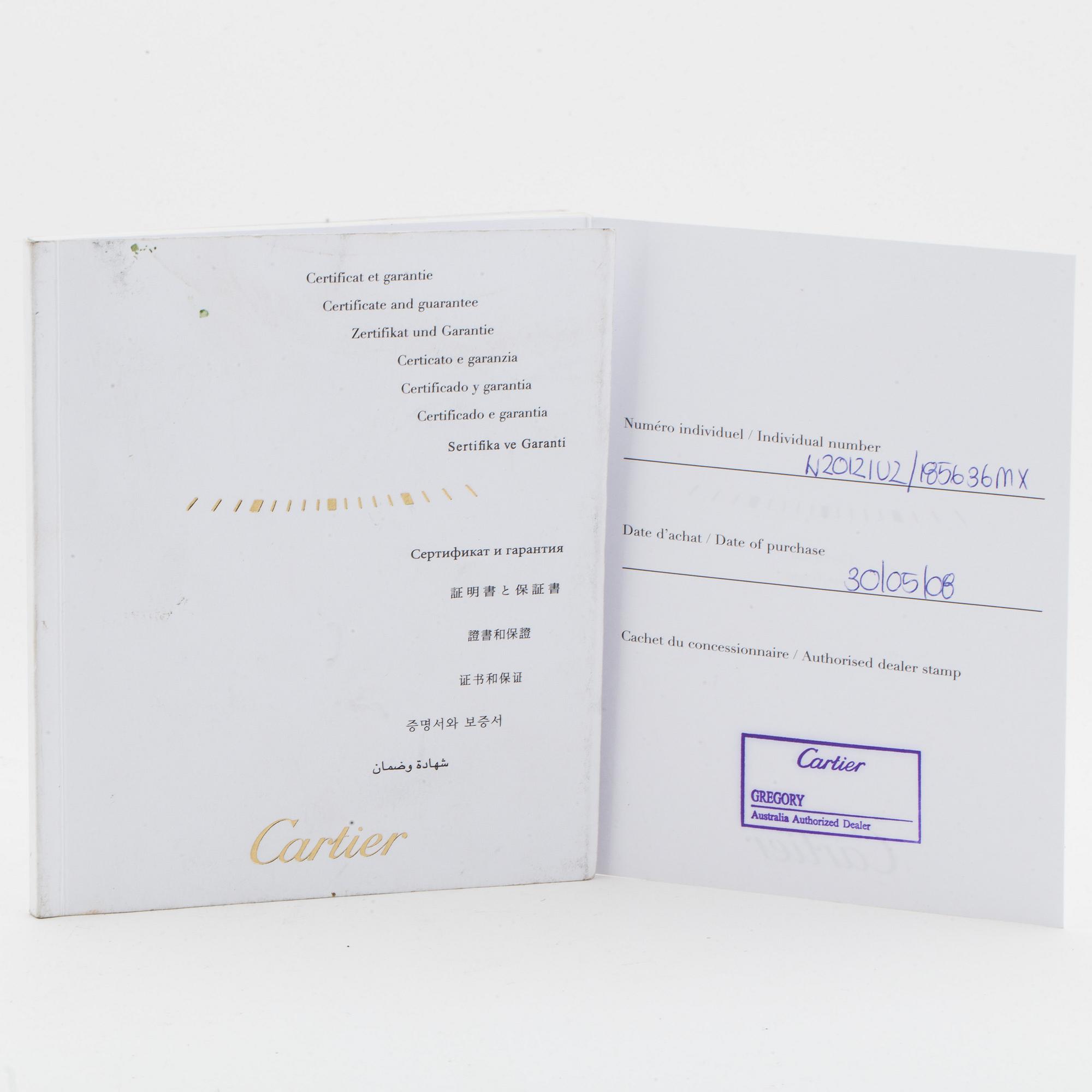 CARTIER, Santos 100, wristwatch, 38 x 38 mm.