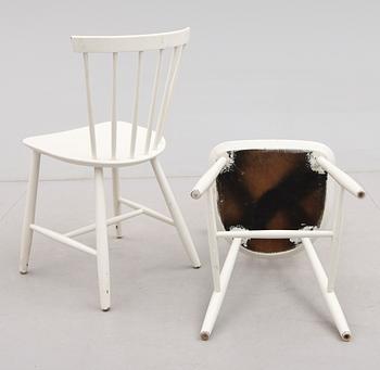 STOLAR 4 st, troligen Poul Volther, Danmark, 1900-talets mitt.