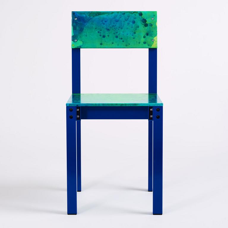 Fredrik Paulsen, a unique chair, "Chair One Open Air, Space is the place", JOY, 2024.