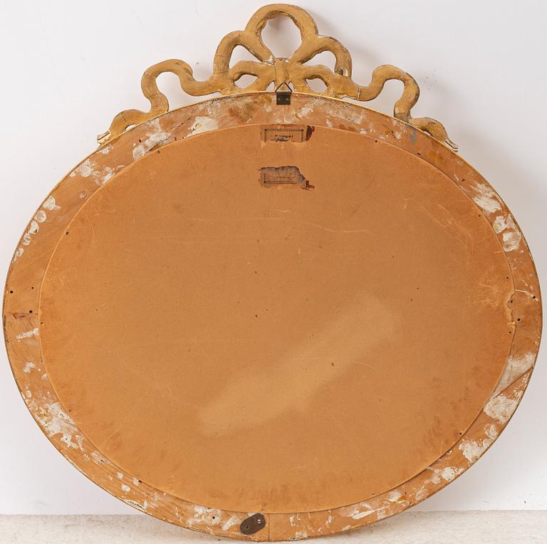 Mirror, Gustavian style, early 20th century.