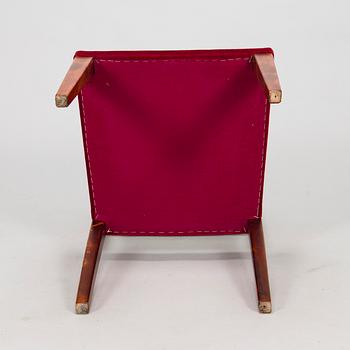 Matbord och stolar, 4 st, Oy Boman Ab, samt stolar 2 st, Werner West, 1930/40-tal.