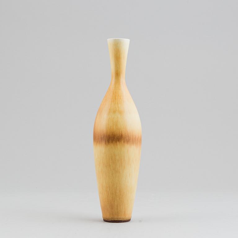 Berndt Friberg, a stoneware vase, Gustavsberg studio, Sweden 1961.