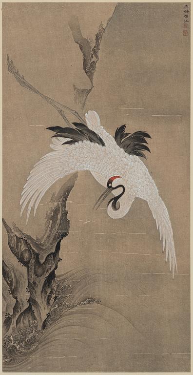 Wen Cheng, efter, träsnitt, 1900-tal.