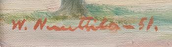 VÄINÖ NUUTTILA, oil on canvas, signed and dated -51.