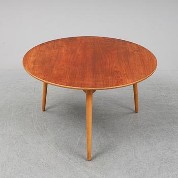 HANS J WEGNER, "Hjerte- set", matbord med sex stolar, Fritz Hansen, Danmark 1950-tal.