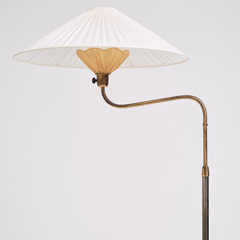 Bertil Brisborg, a floor lamp model "30620", Nordiska Kompaniet 1940s.