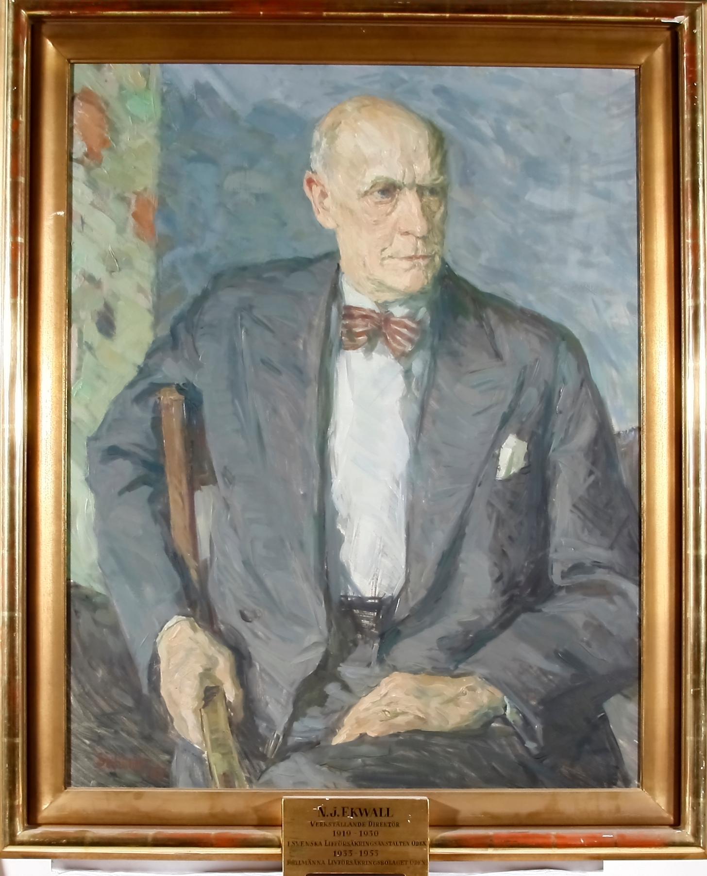 SCHÜLDT, FRITJOF, olja på duk, sign o dat -55.