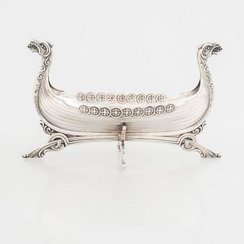 A silver bowl, Norway, 20th century.