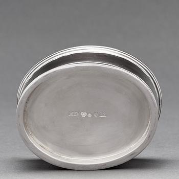 Carl Fredrik Carlman, a 3 pieces coffee service, Stockholm 1967.